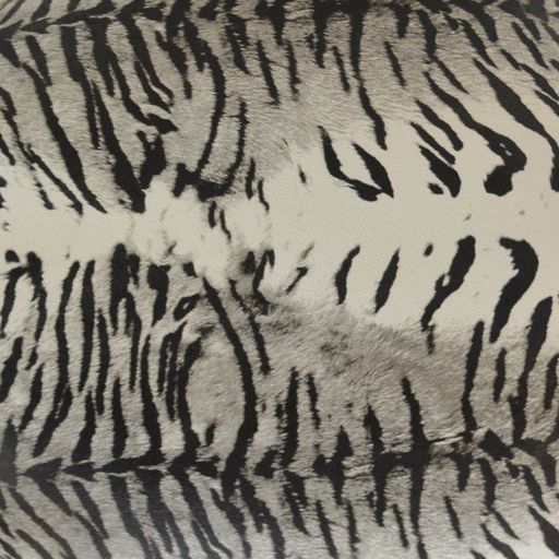 Leatherite with Zebra Print